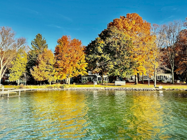 property view of water