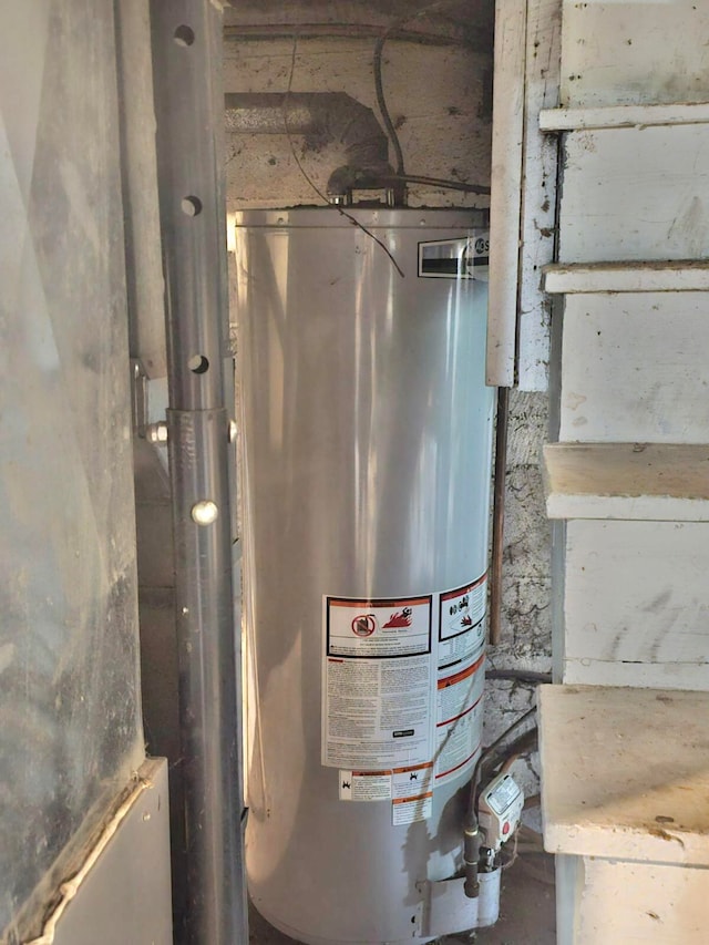 utilities with gas water heater