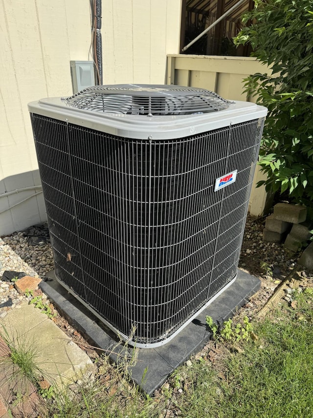 7206 Beechwood Cir, Watervliet, MI 49098 - exterior view of central AC unit