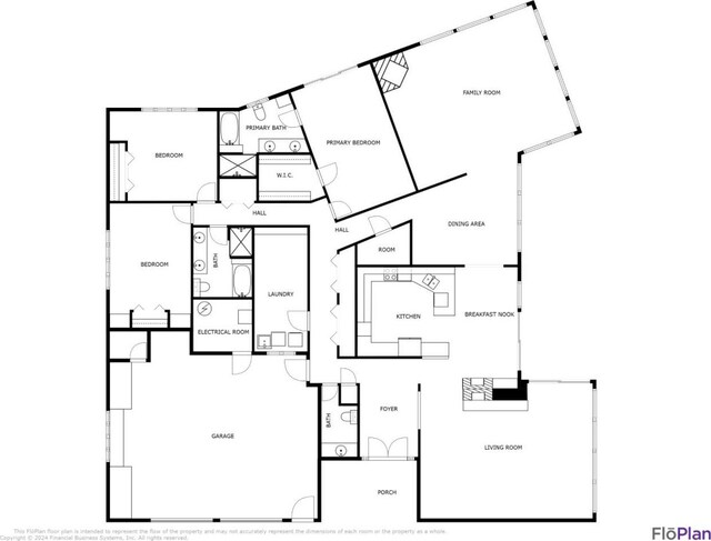 7206 Beechwood Cir, Watervliet, MI 49098 - floor plan / room layout