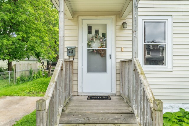 1114 Church St, Port Huron, MI 48060 - view of doorway to property