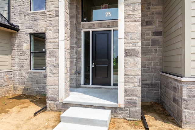 view of property entrance