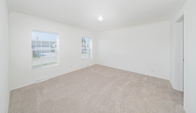 2769 Naples Ct, Lapeer, MI 48446 - carpeted empty room featuring ornamental molding and baseboards