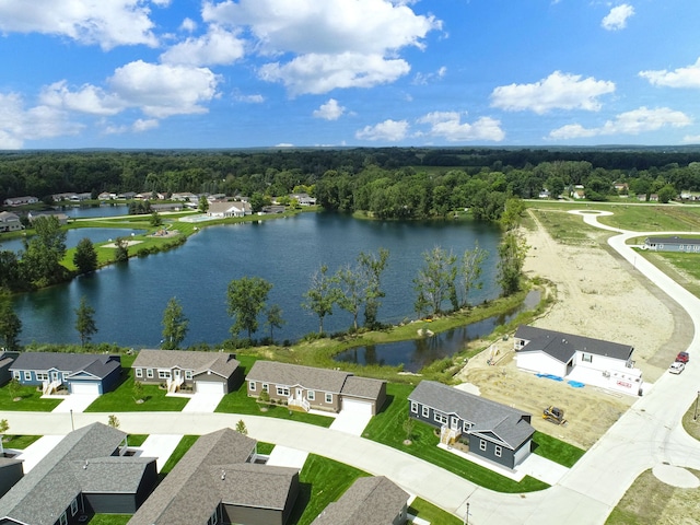 2765 Naples Ct, Lapeer, MI 48446 - aerial view of residential area featuring a nearby body of water