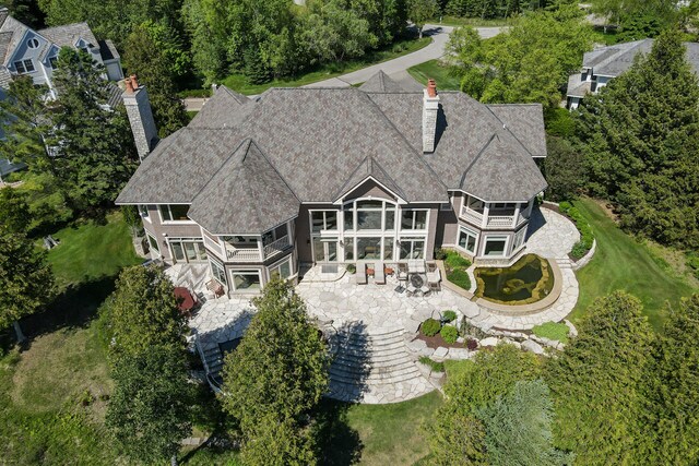 7545 Oyster Bay Dr Unit 4, Charlevoix, MI 49720 - view from above of property