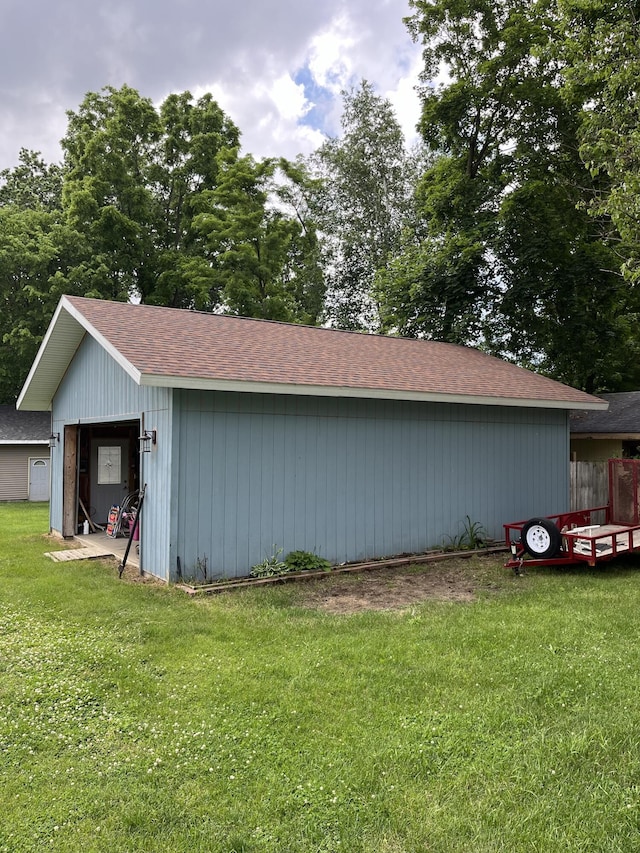 423 Oak St, Paw Paw, MI 49079 - view of outdoor structure