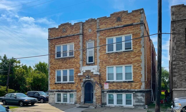 3737 Scovel Pl, Detroit, MI 48208 - view of front facade with brick siding