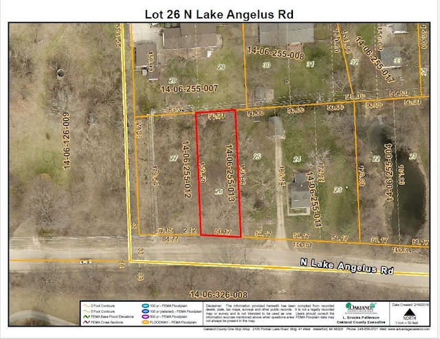 Listing photo 2 for LOT26 N Lake Angelus Rd, Auburn Hills MI 48326