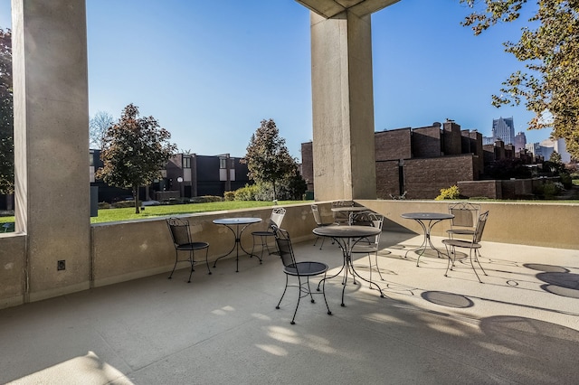 view of patio