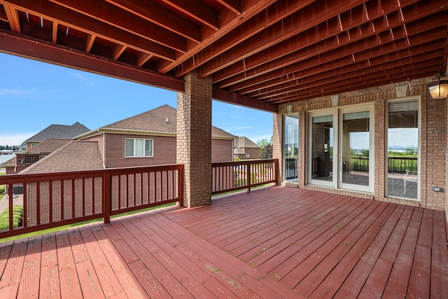 view of deck