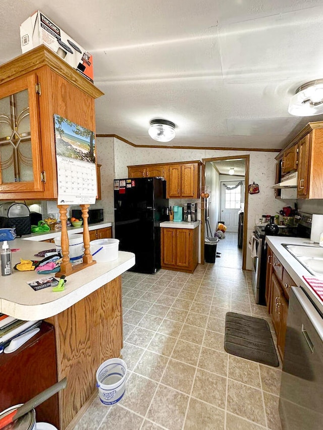 kitchen featuring appliances with stainless steel finishes and sink