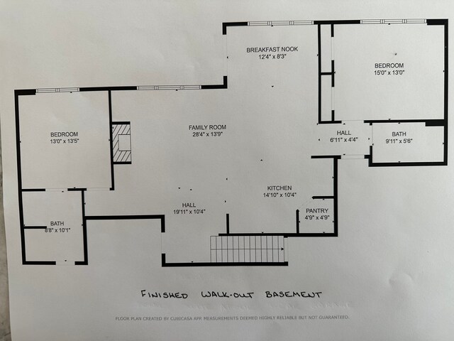 829 N Van Dyke Rd, Imlay City, MI 48444 - room layout