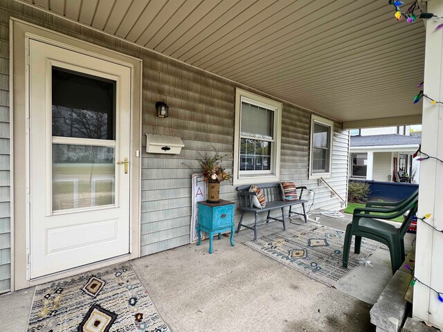 view of patio / terrace featuring a porch