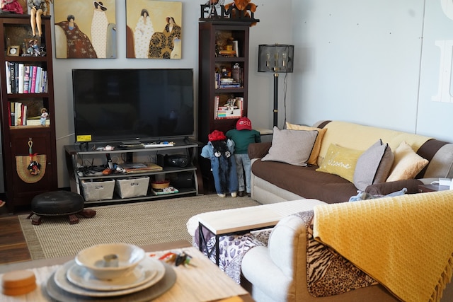 view of living room