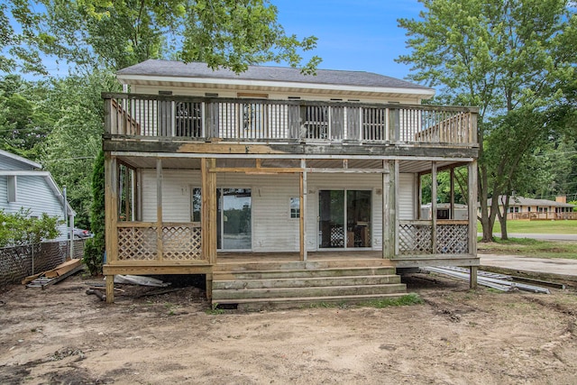 view of back of house