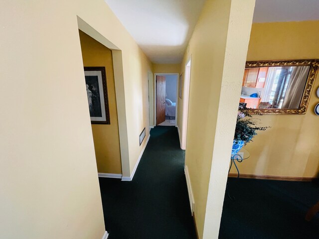 11424 W Corunna Rd, Lennon, MI 48449 - corridor featuring baseboards