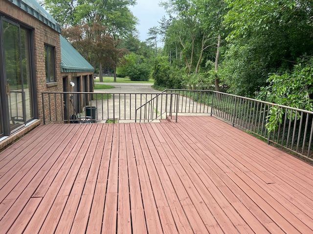 view of deck