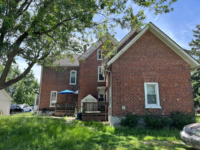 view of rear view of house