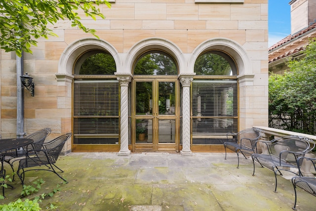 view of patio