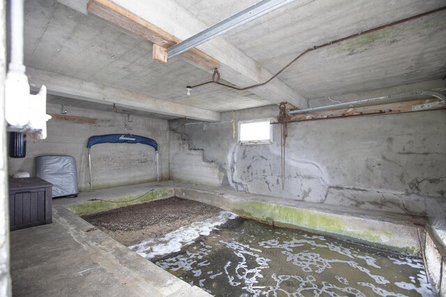 21945 Howell Dr, Cassopolis, MI 49031 - view of below grade area
