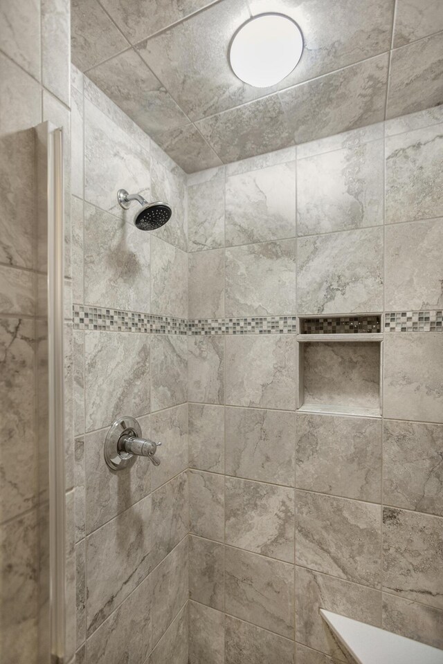 21945 Howell Dr, Cassopolis, MI 49031 - bathroom with tiled shower