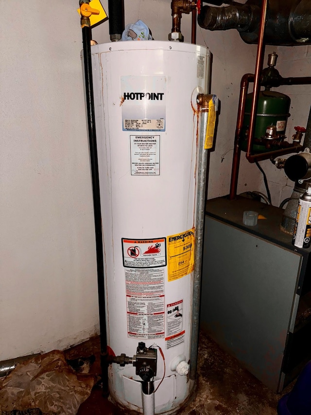 utilities featuring water heater