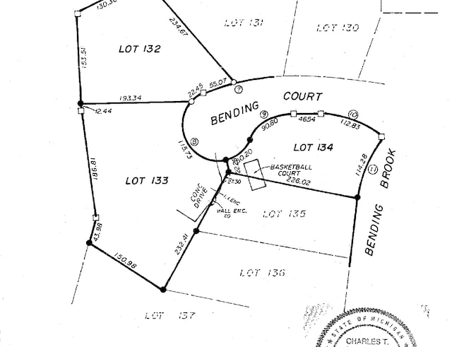 748 Bending Ct, Flushing MI, 48433 land for sale