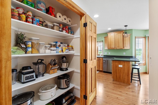 view of pantry