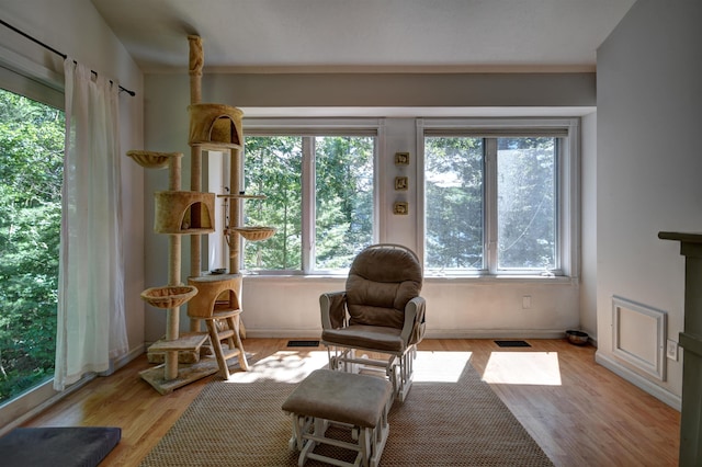 sunroom with a wealth of natural light