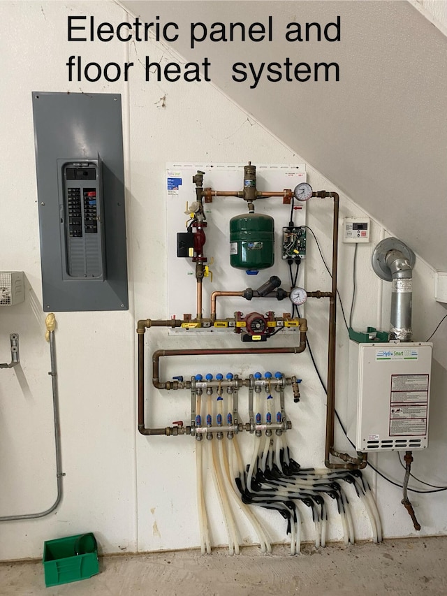 9400 Kruger Rd, Union Pier, MI 49129 - utilities with electric panel