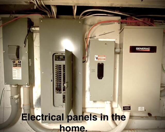 9400 Kruger Rd, Union Pier, MI 49129 - utility room with electric panel