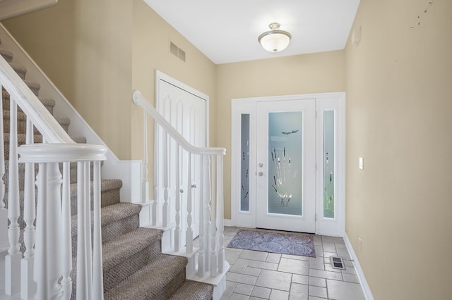 view of entrance foyer