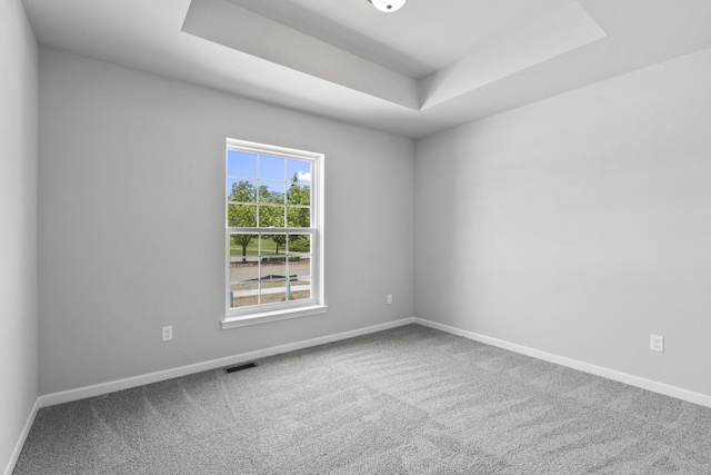 31433 Augusta Dr Unit 75, Romulus, MI 48174 - carpeted empty room featuring a raised ceiling and baseboards
