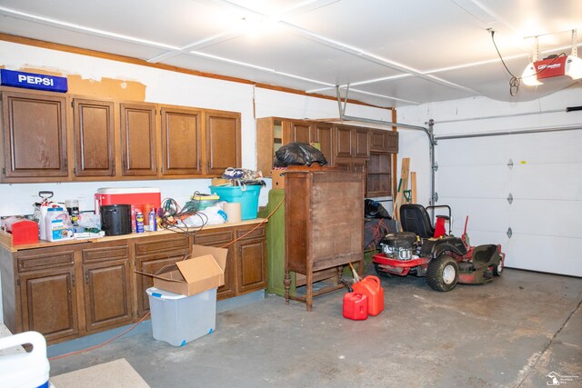 28237 W Huron River Dr, Huron, MI 48134 - garage with a garage door opener