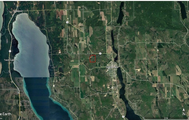 2802 Coulter Creek Trl, Central Lake, MI 49622 - map
