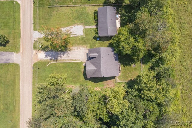 12171 Grandview Dr, Jerome, MI 49249 - aerial view