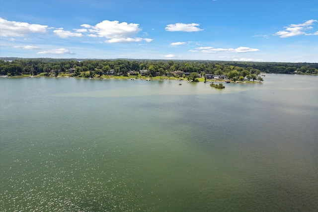 property view of water