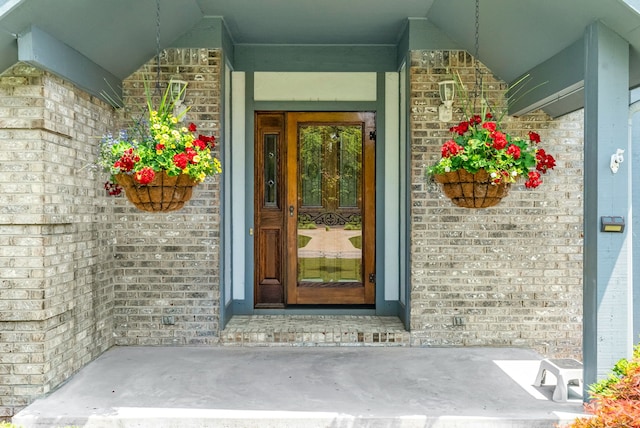 view of property entrance