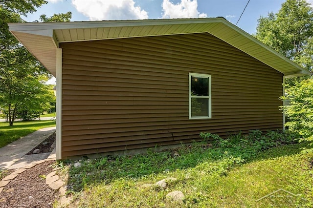 view of property exterior