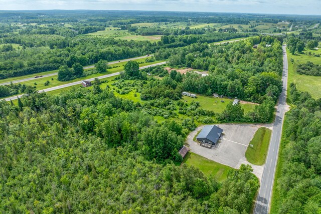 18564 200th, Tustin, MI 49688 - bird's eye view of a forest