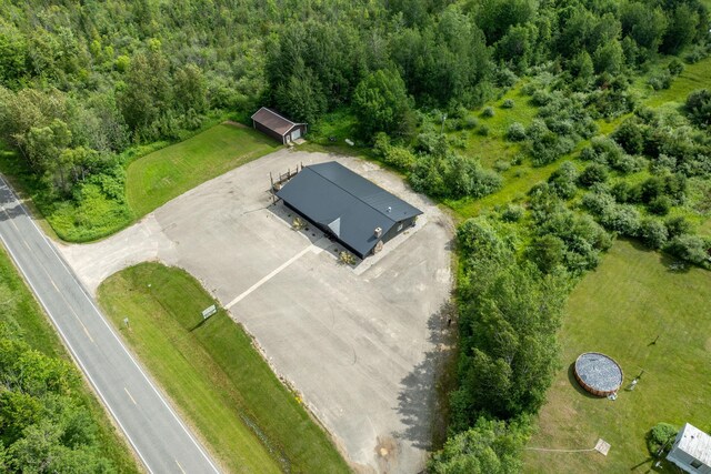 18564 200th, Tustin, MI 49688 - view of subject property with a heavily wooded area