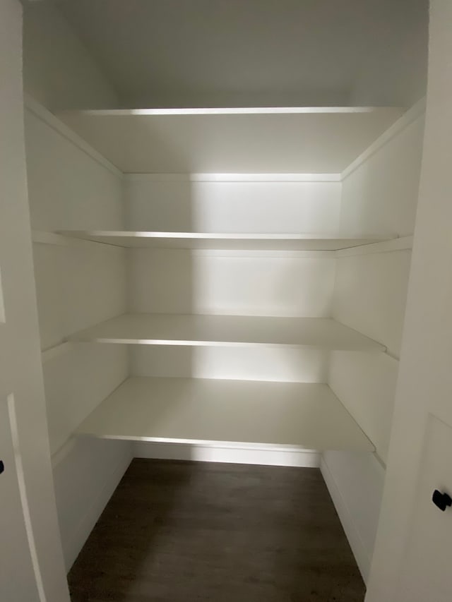 view of pantry