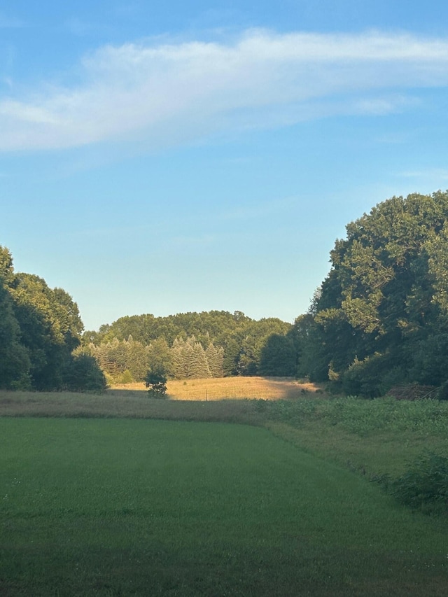 surrounding community featuring a view of trees