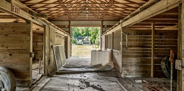 view of stable