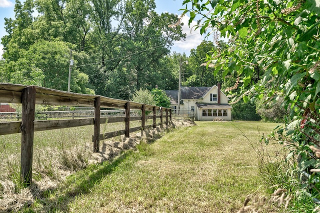 view of yard