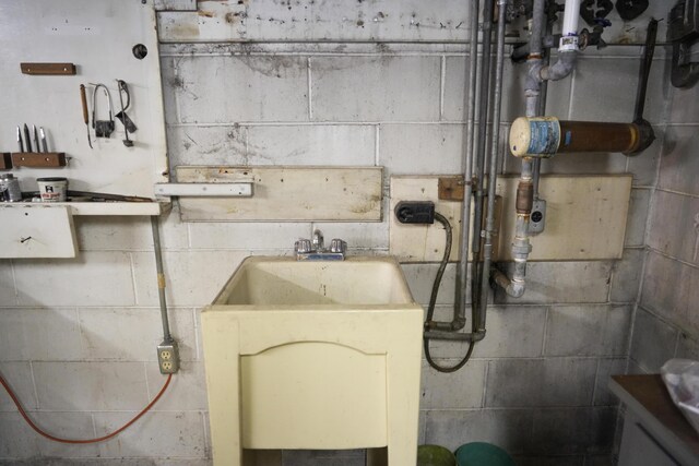 3447 200th Ave, Reed City, MI 49677 - utilities featuring a sink