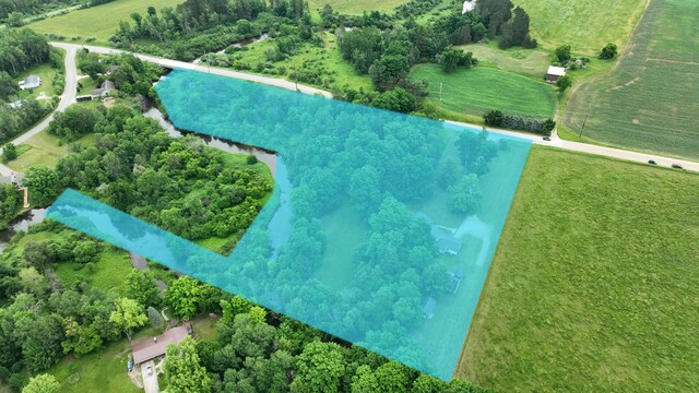 3447 200th Ave, Reed City, MI 49677 - aerial view of sparsely populated area