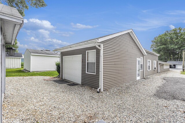 486 Maple Ln, Coldwater, MI 49036 - view of detached garage