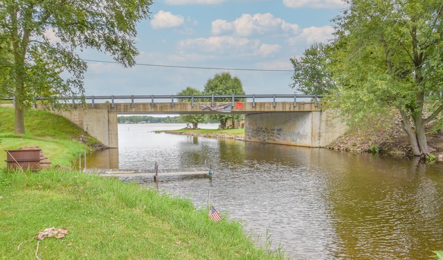 property view of water