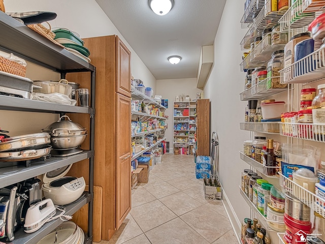 view of pantry